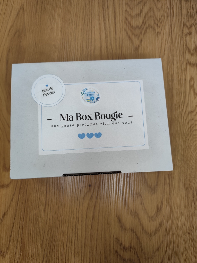 Box Bougie Mensuelle artisanale